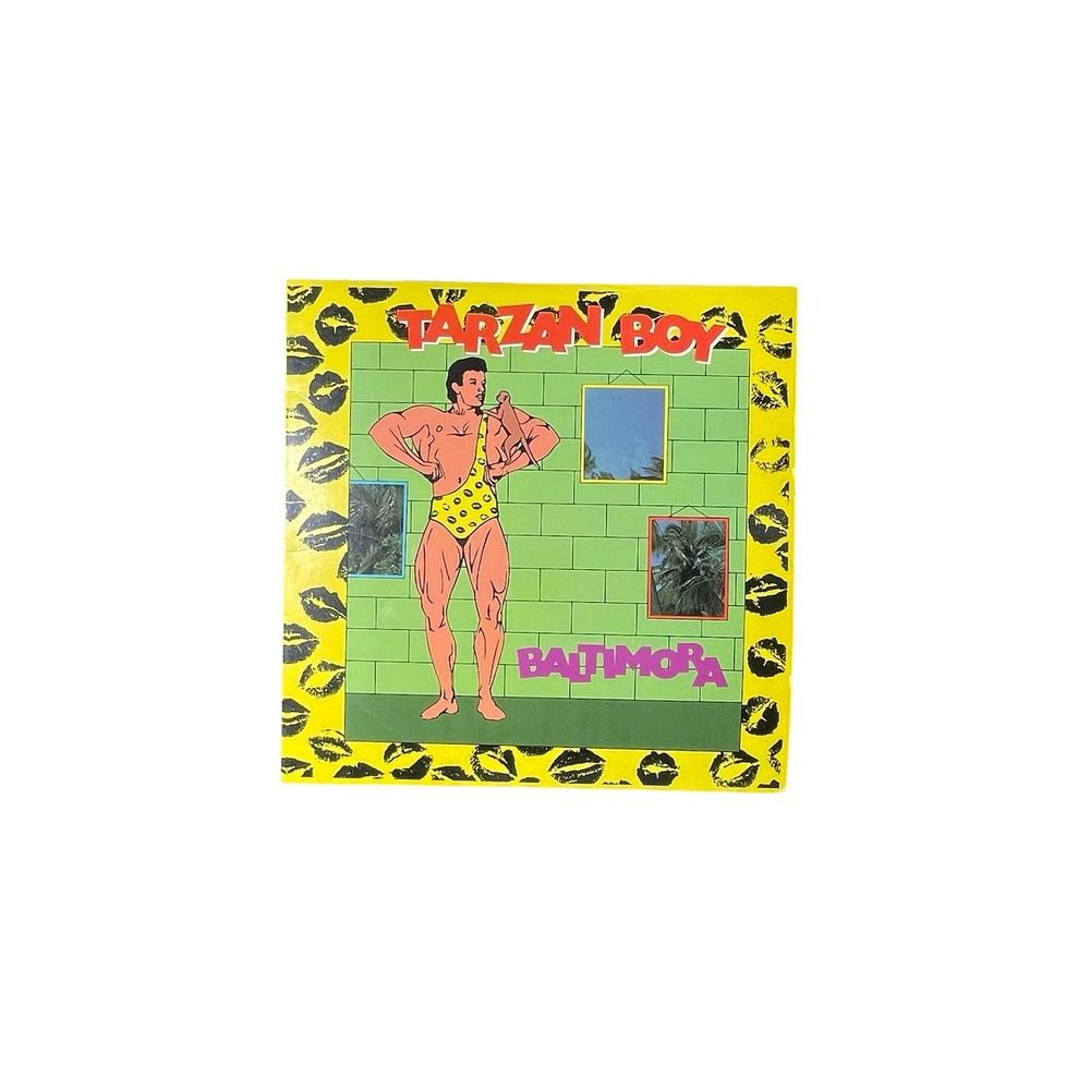 Baltimora Tarzan Boy 12" Vinyl Single 1985 Italo-Disco Manhattan V-56011